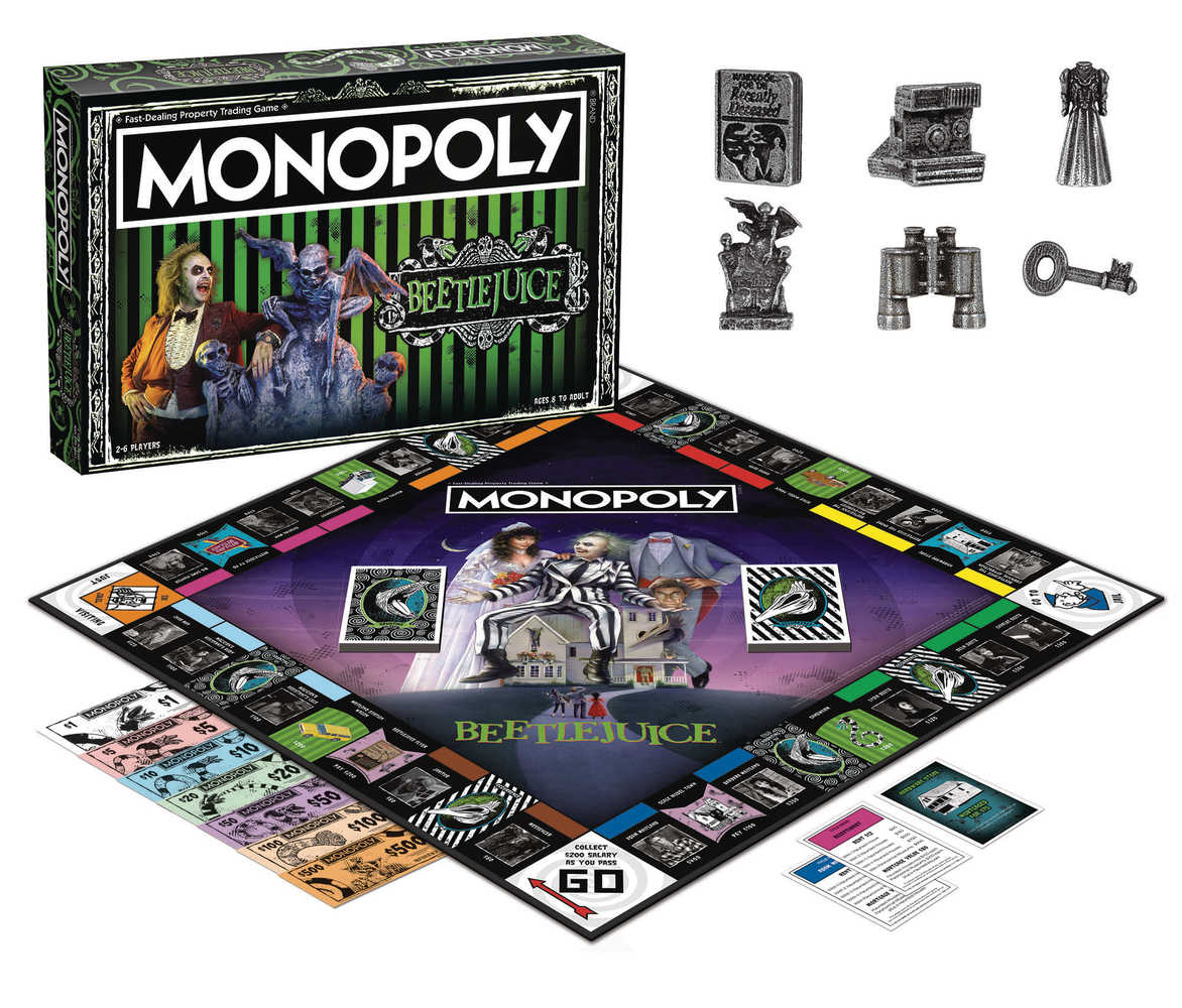 Monopoly Beetlejuice Board Game 