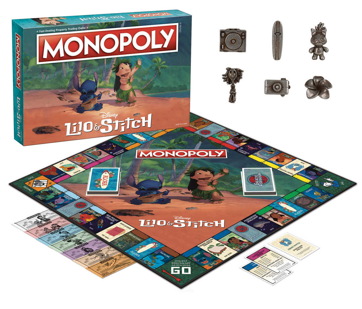 Monopoly Disney Lilo & Stitch Board Game 