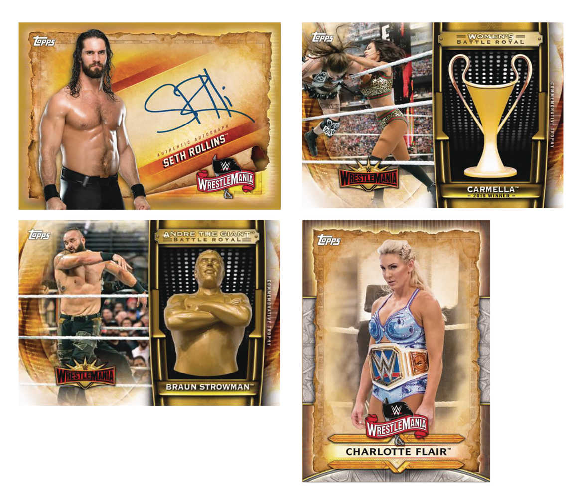 Topps 2020 WWE Road To Wrestlemania Trading Card Box  