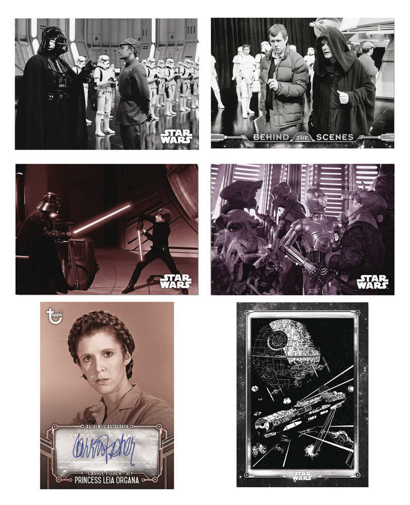 Topps 2020 Star Wars Black & White Return of the Jedi Trading Card Box 