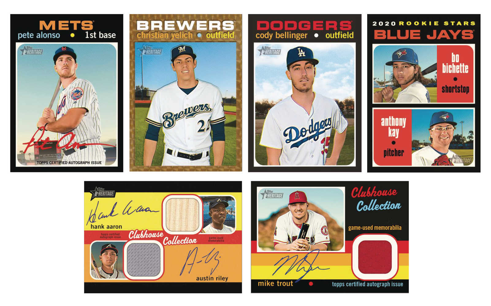 Topps 2020 Heritage Baseball Trading Card Box  