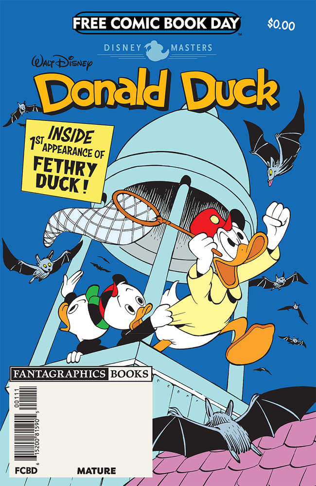 Free Comic Book Day 2020 Disney Masters Donald Duck Special 
