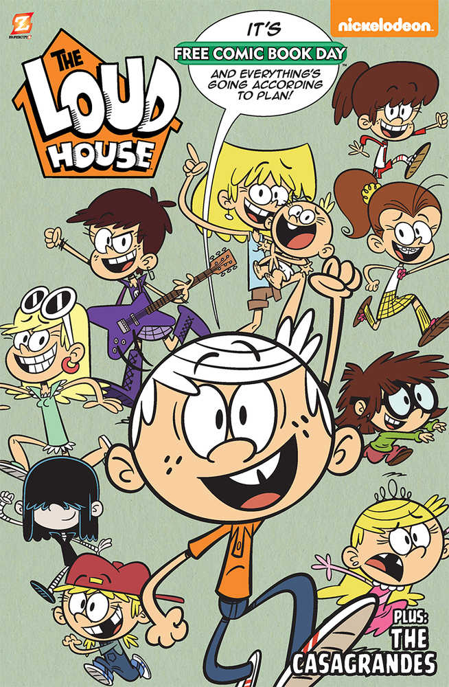 Free Comic Book Day 2020 Loud House Free Comic Book Day Special 
