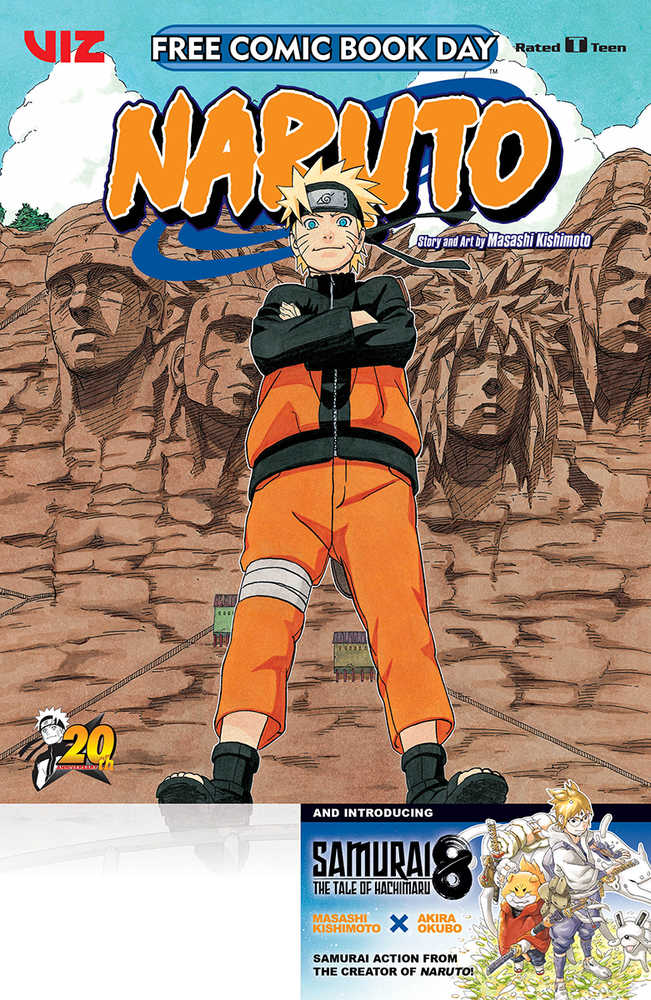 Free Comic Book Day 2020 Naruto Samurai 8 Viz Manga  