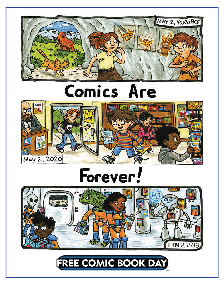 Free Comic Book Day 2020 Comm Artist Brown Poster 