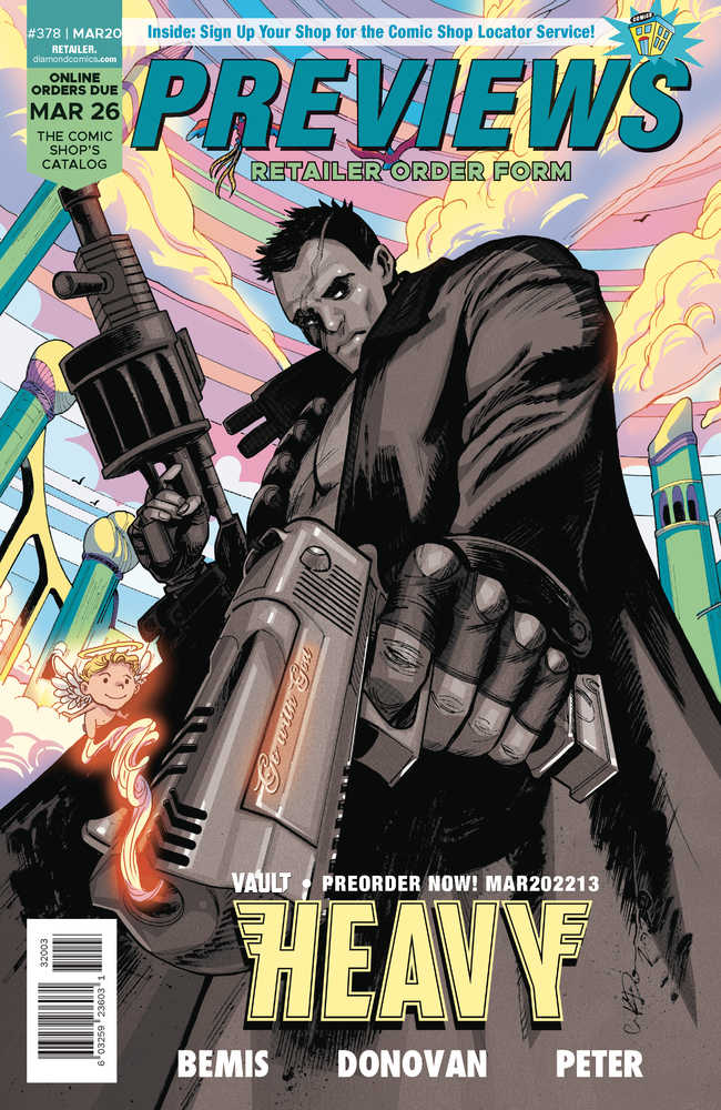 Previews #378 March 2020 Retailer Order Form Extras 