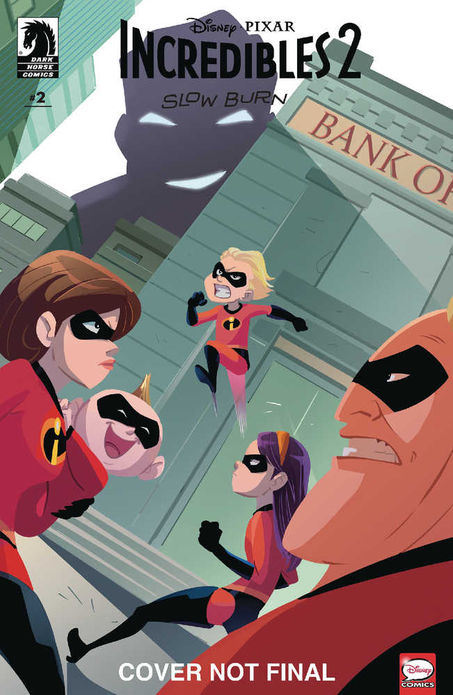 Disney Pixar Incredibles 2 Slow Burn #2 (Of 3) Cover B Kawaii