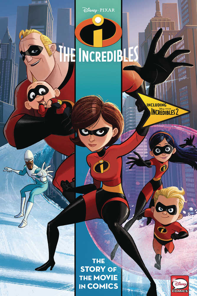 Disney Pixar Incredibles Story Movies Comics Hardcover 