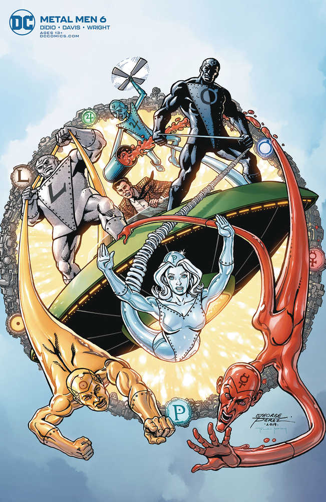 Metal Men #6 (Of 12) George Perez Variant Edition