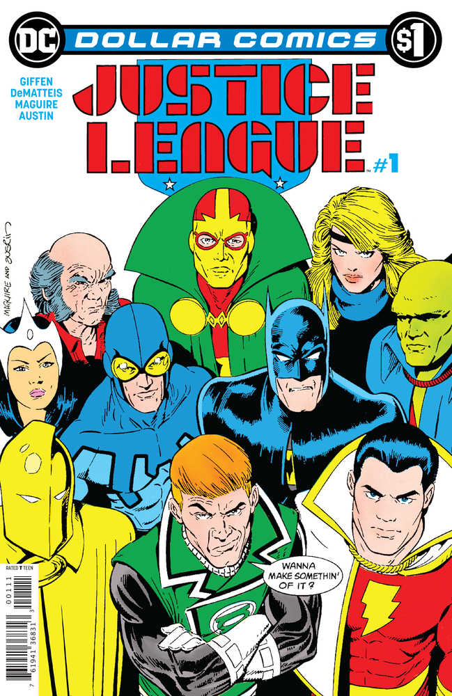 Dollar Comics Justice League #1 1987