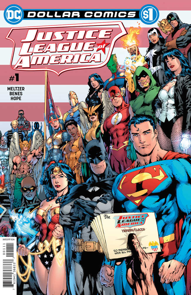 Dollar Comics Justice League Of America #1 2006