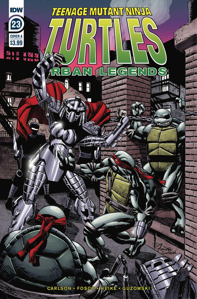 Teenage Mutant Ninja Turtles Urban Legends #23 Cover A Fosco 