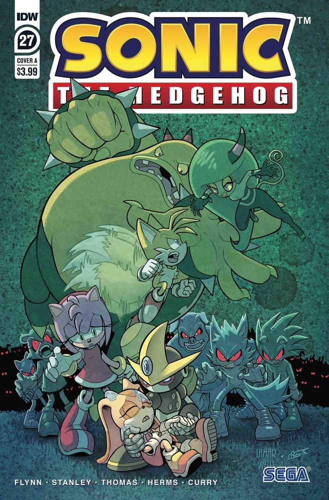 Sonic The Hedgehog #27 Cover A Wells & Graham 