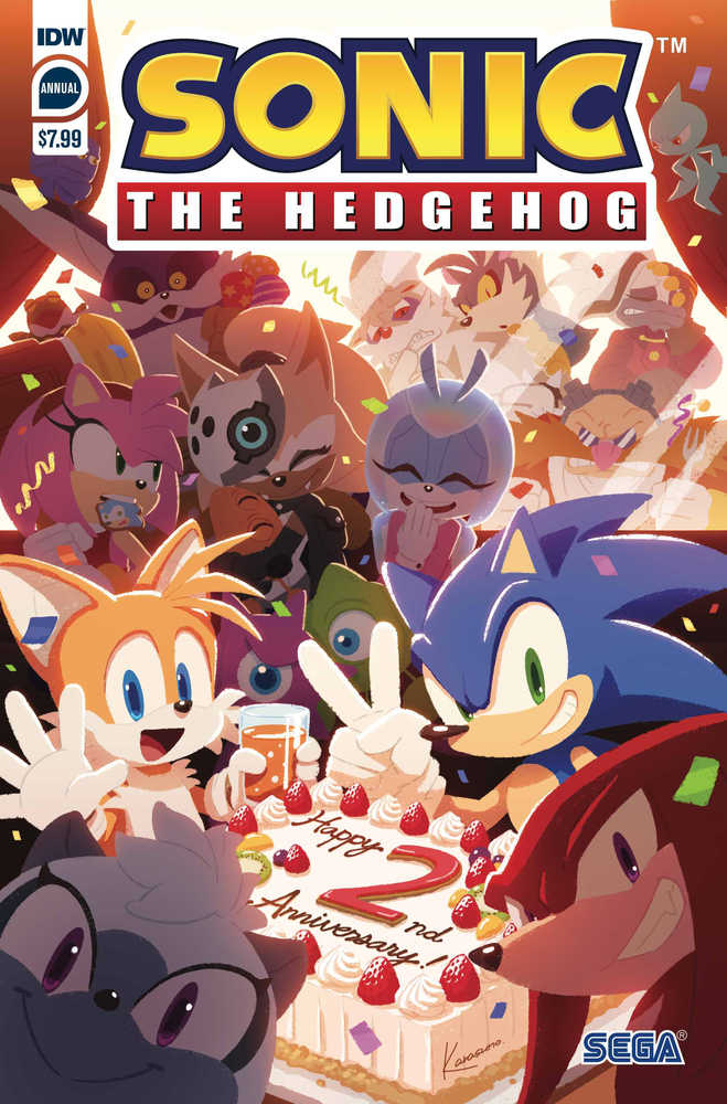 Sonic The Hedgehog Annual 2020 Cover A Sonic Team 