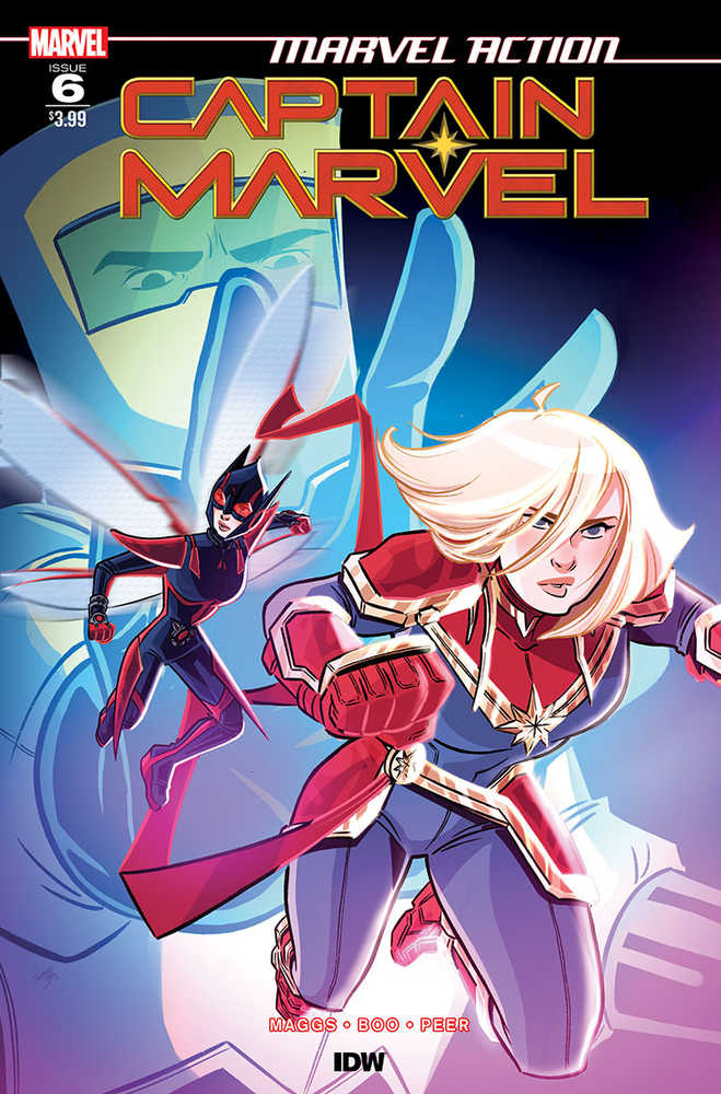 Marvel Action Captain Marvel #6 Cover A Boo 