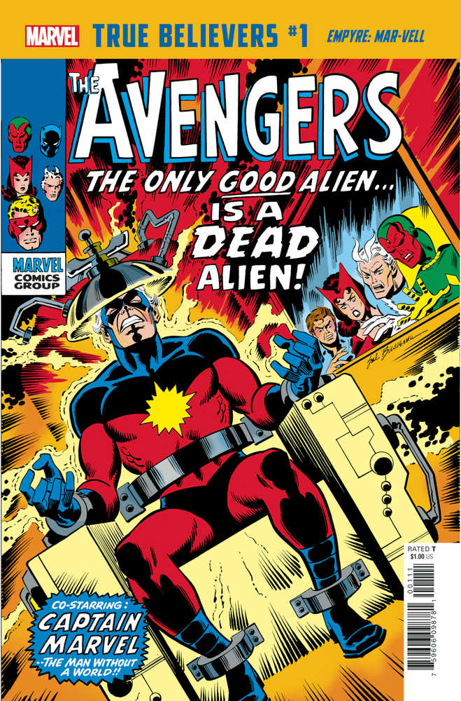 True Believers Empyre Mar Vell #1