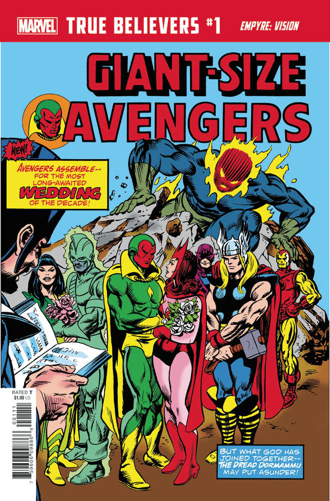 True Believers Empyre Vision #1