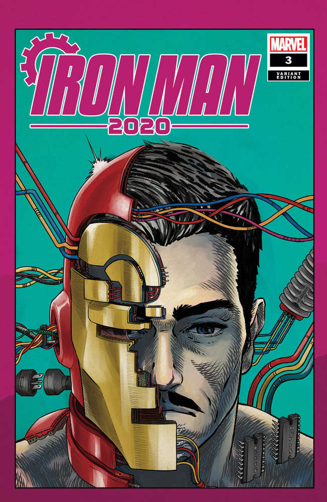 Iron Man 2020 #3 (Of 6) Superlog Heads Variant