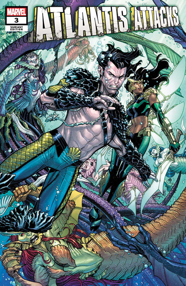 Atlantis Attacks #3 (Of 5) Bradshaw Variant