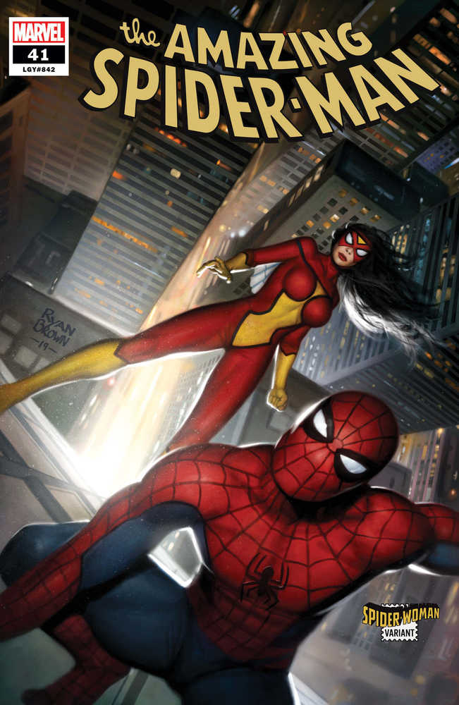 Amazing Spider-Man #41 Brown Spider Woman Variant