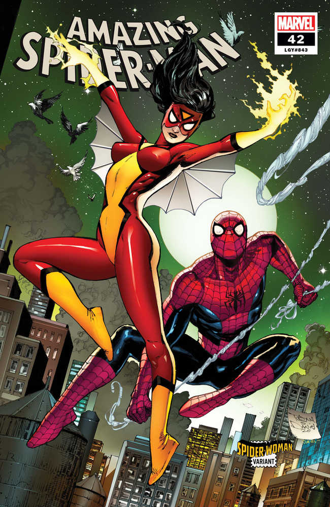 Amazing Spider-Man #42 Daniel Spider Woman Variant