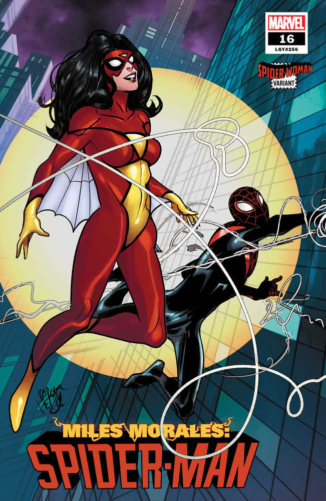 Miles Morales Spider-Man #16 Ferry Spider Woman Variant
