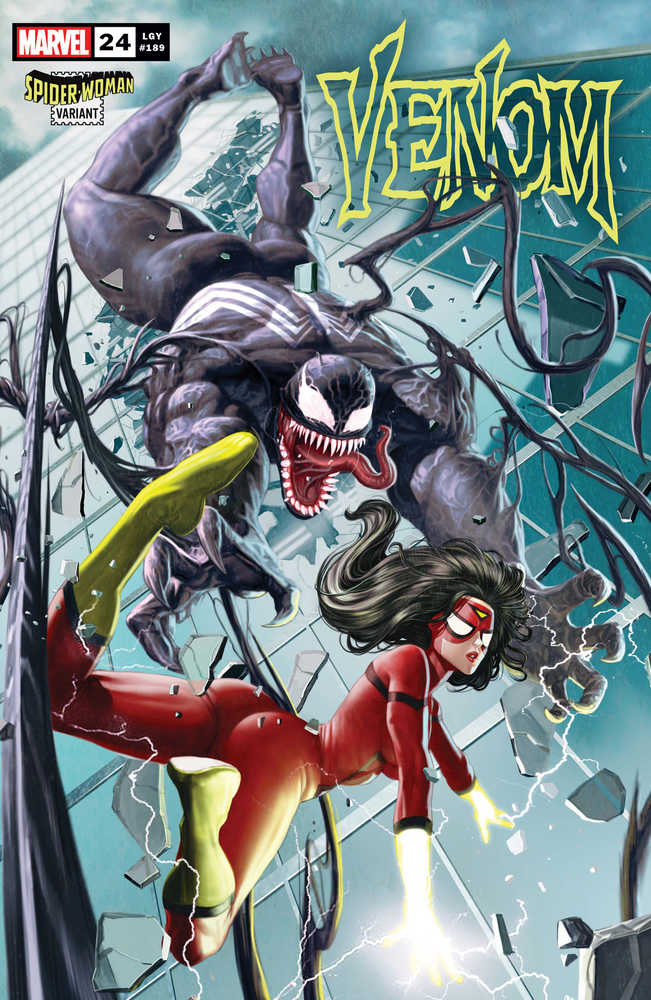 Venom #24 Rock He Kim Spider Woman Variant