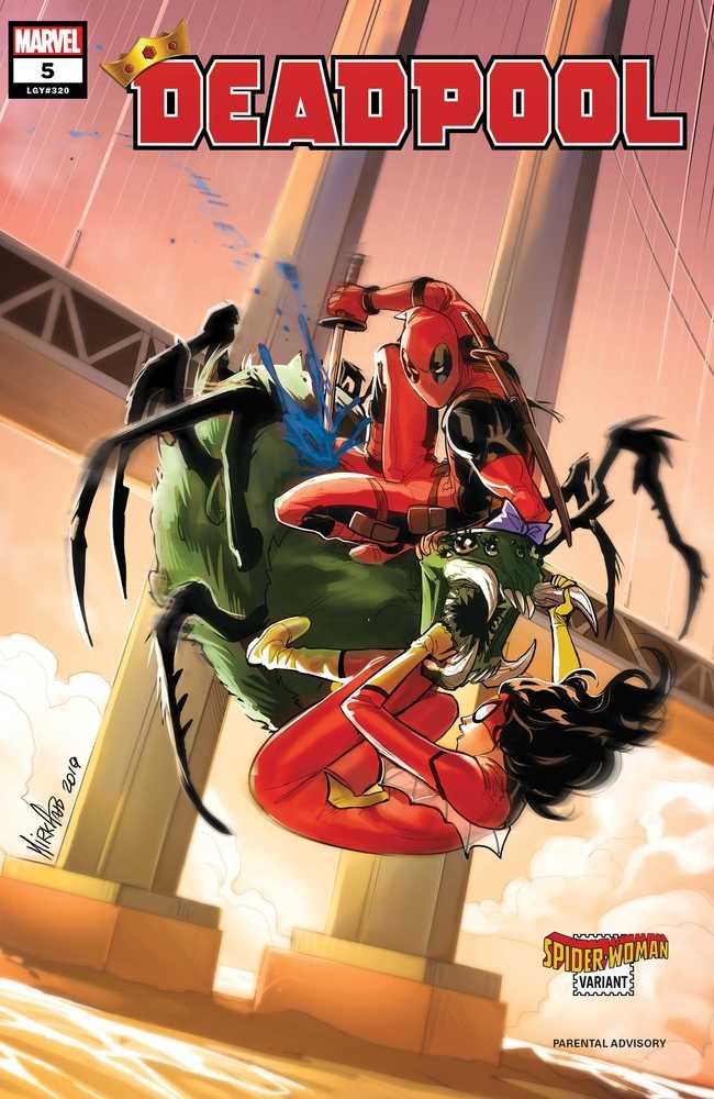 Deadpool #5 Andolfo Spider Woman Variant