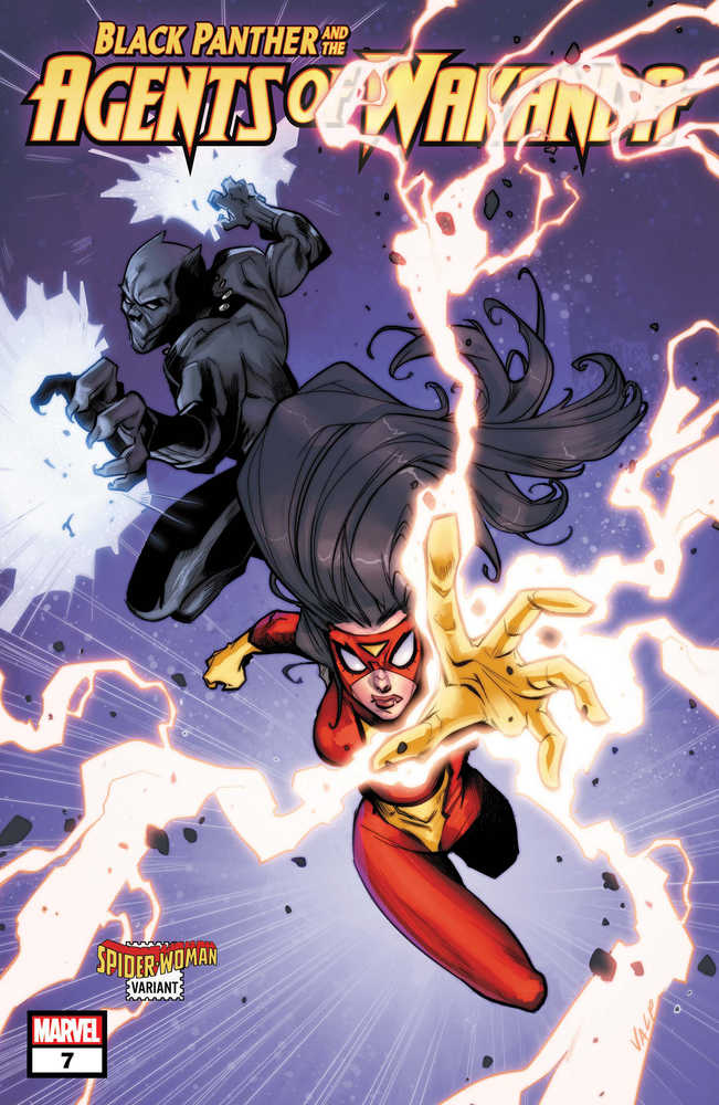 Black Panther And Agents Of Wakanda #7 Spider Woman Variant