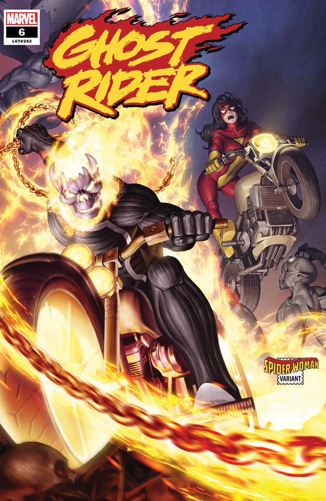 Ghost Rider #6 Yoon Spider Woman Variant