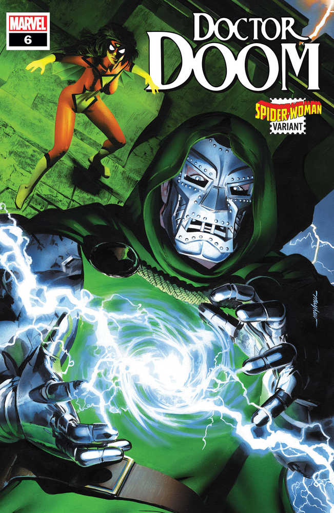 Doctor Doom #6 Mayhew Spider Woman Variant