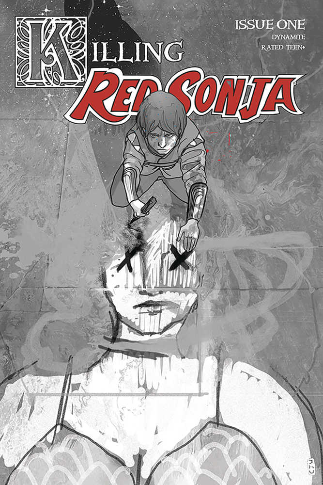 Killing Red Sonja #1 10 Copy Ward Grayscale Variant Edition