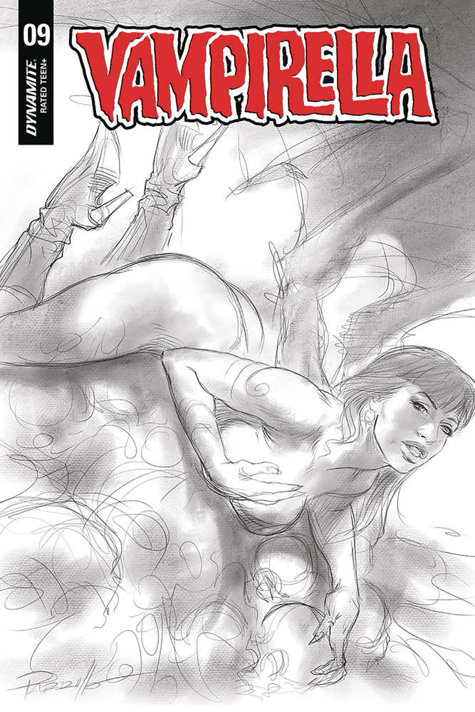Vampirella #9 20 Copy Parrillo Sketch Variant Edition