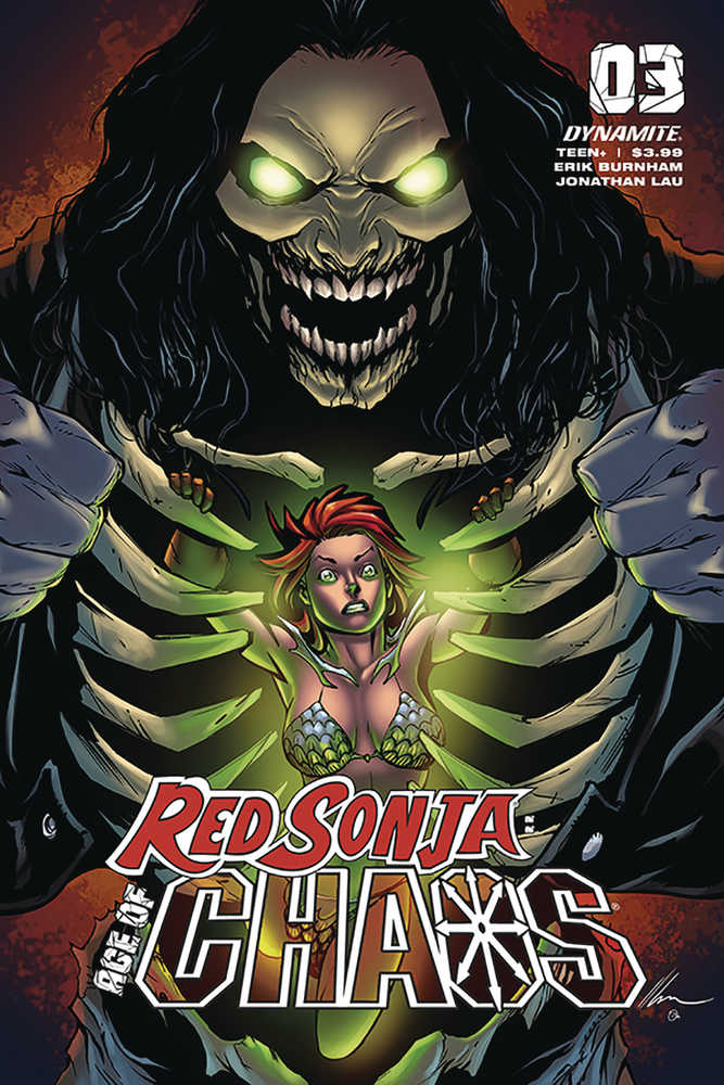 Red Sonja Age Of Chaos #3 Cover C Garza