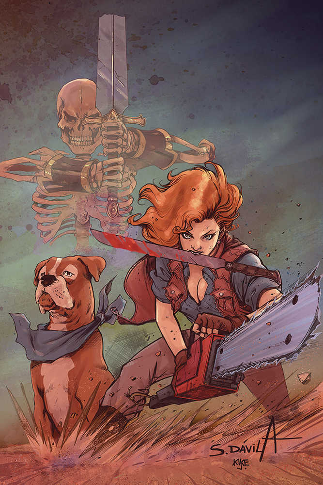 Death To Army Of Darkness #2 Davila Limited Full Art Cover