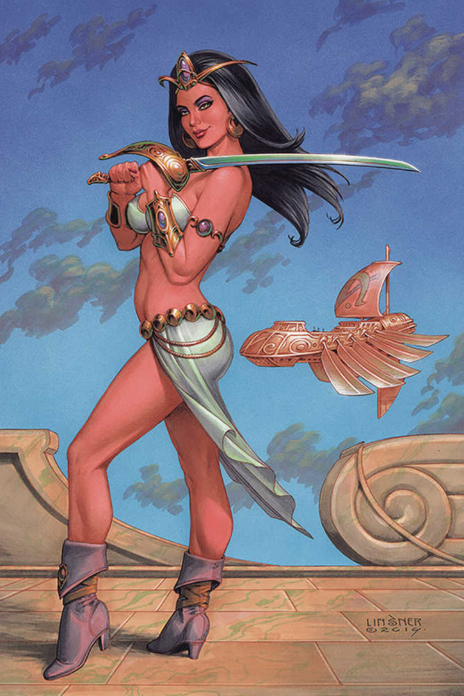 Dejah Thoris (2019) #4 Linsner Limited Full Art Cover