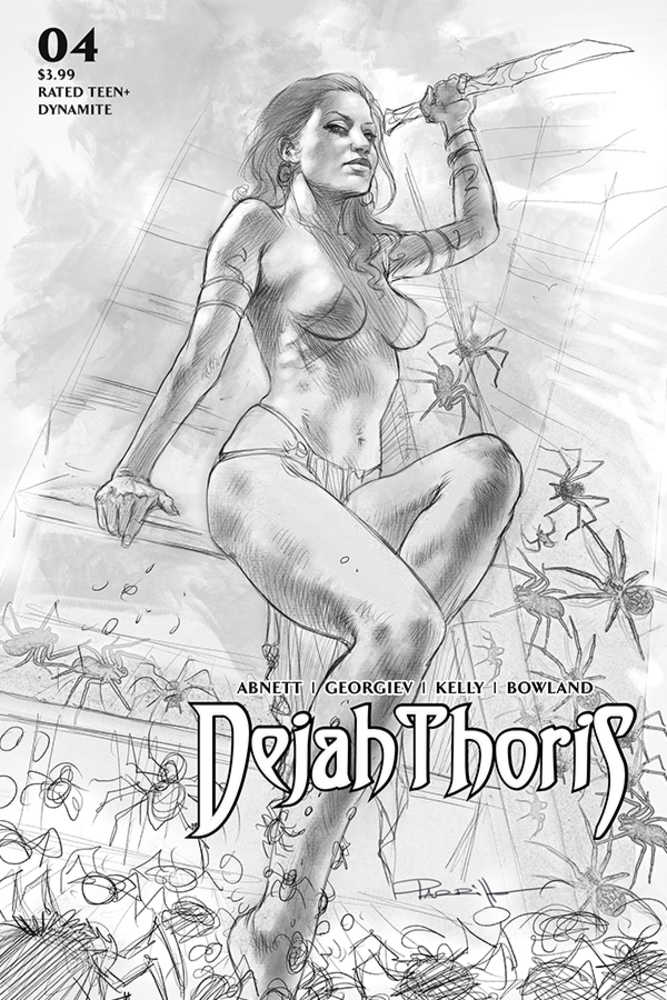 Dejah Thoris (2019) #4 10 Copy Parrillo Black & White Variant Edition