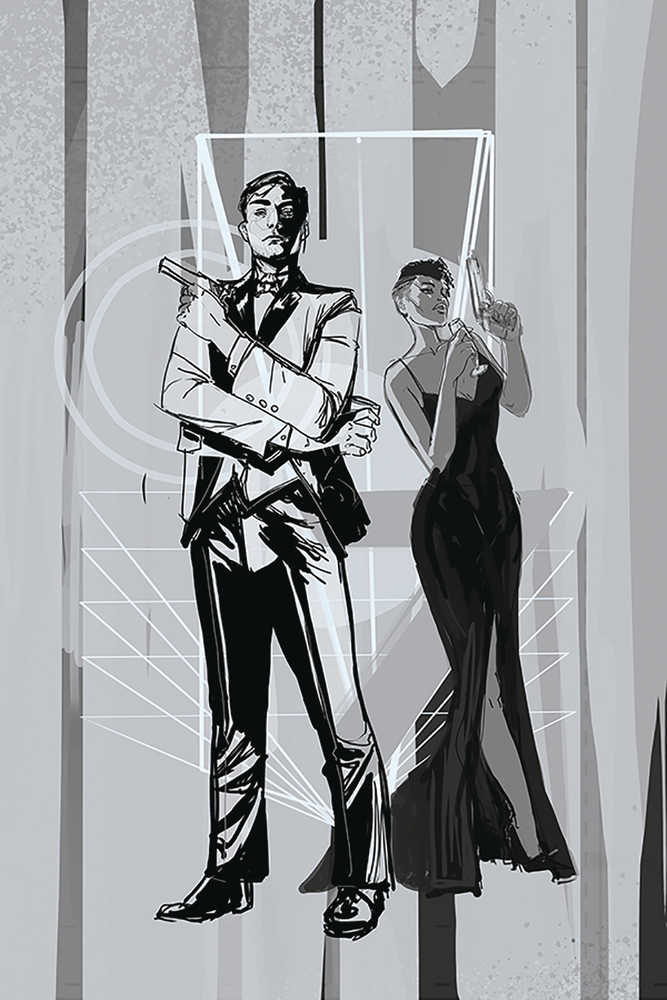 James Bond #4 10 Copy Richardson Greyscale Variant Edition