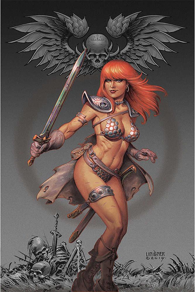 Red Sonja #14 Linsner Limited Full Art Cover