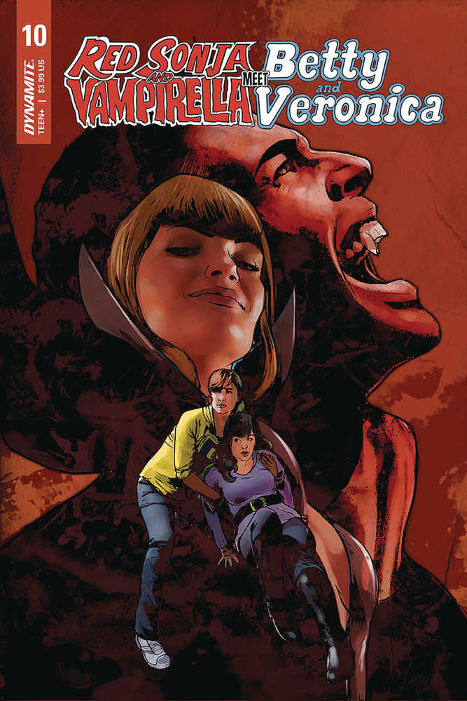 Red Sonja Vampirella Betty Veronica #10 Cover E Staggs