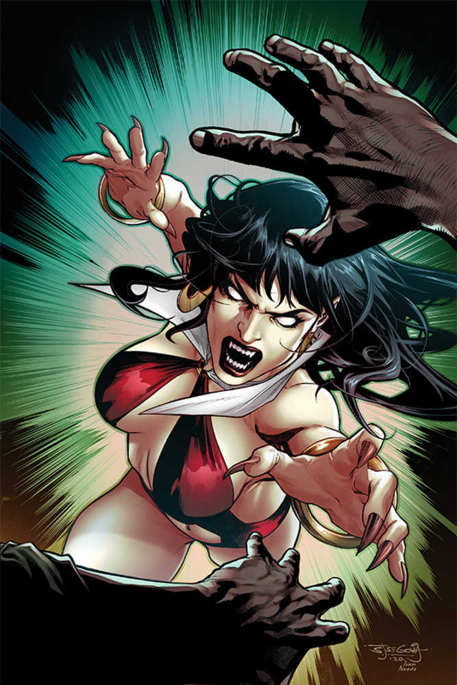 Vengeance Of Vampirella #6 10 Copy Segovia Full Art Variant Edition