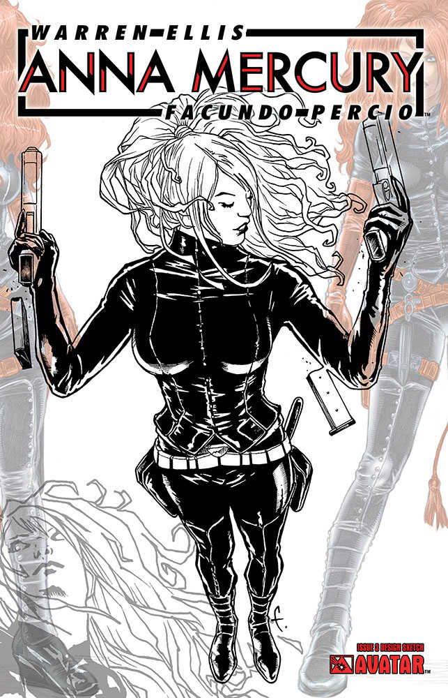 Anna Mercury #3 Design Sketch Variant (Mature)