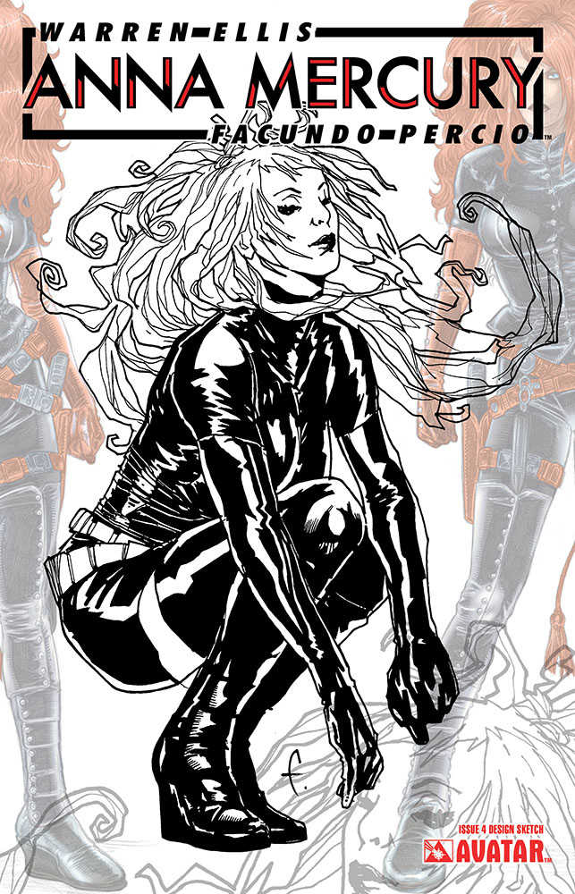 Anna Mercury #4 Design Sketch Variant (Mature)