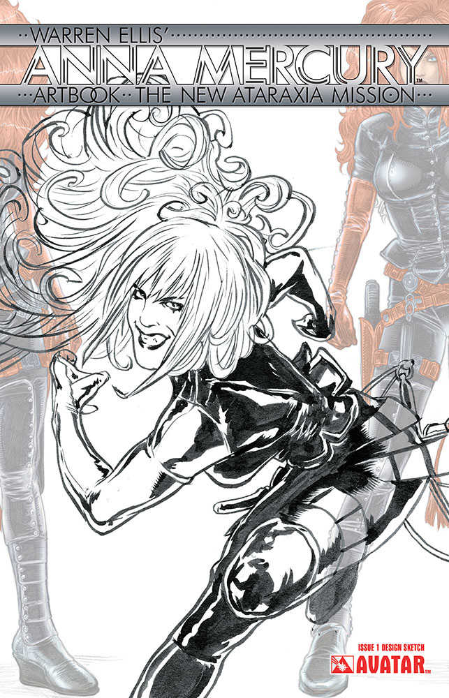 Anna Mercury Artbook Design Sketch Variant (Mature)