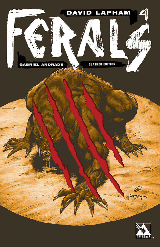 Ferals #4 Slashed Variant (Mature)