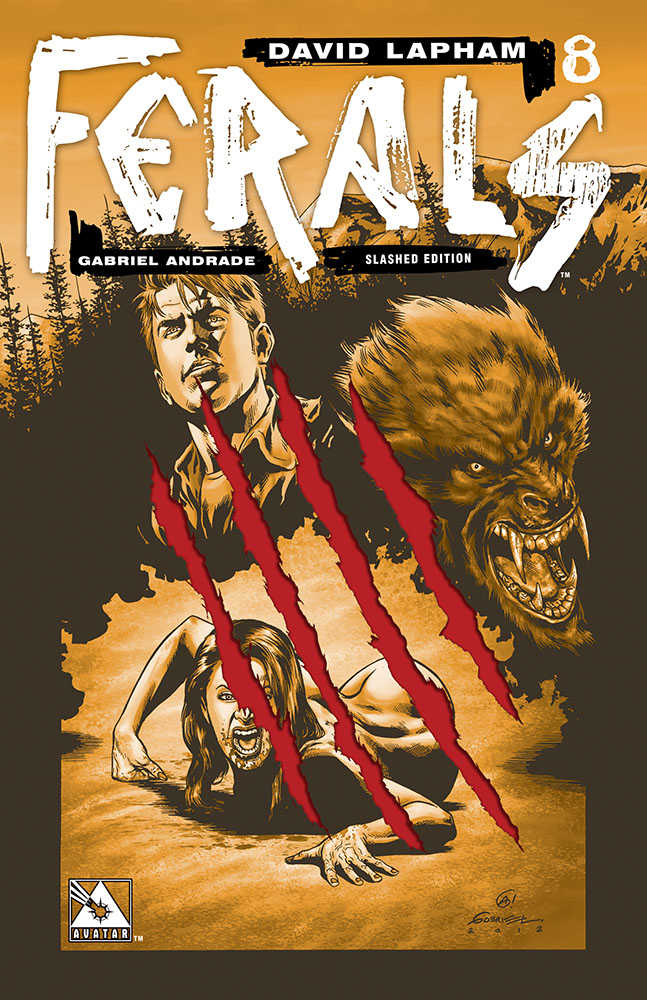 Ferals #8 Slashed Variant (Mature)