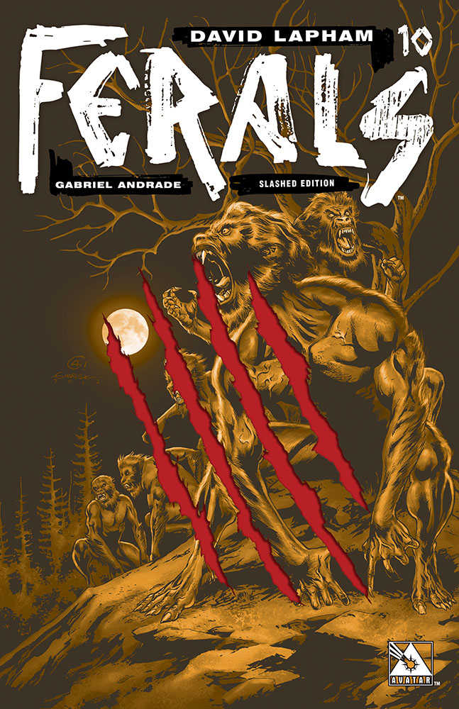 Ferals #10 Slashed Variant (Mature)