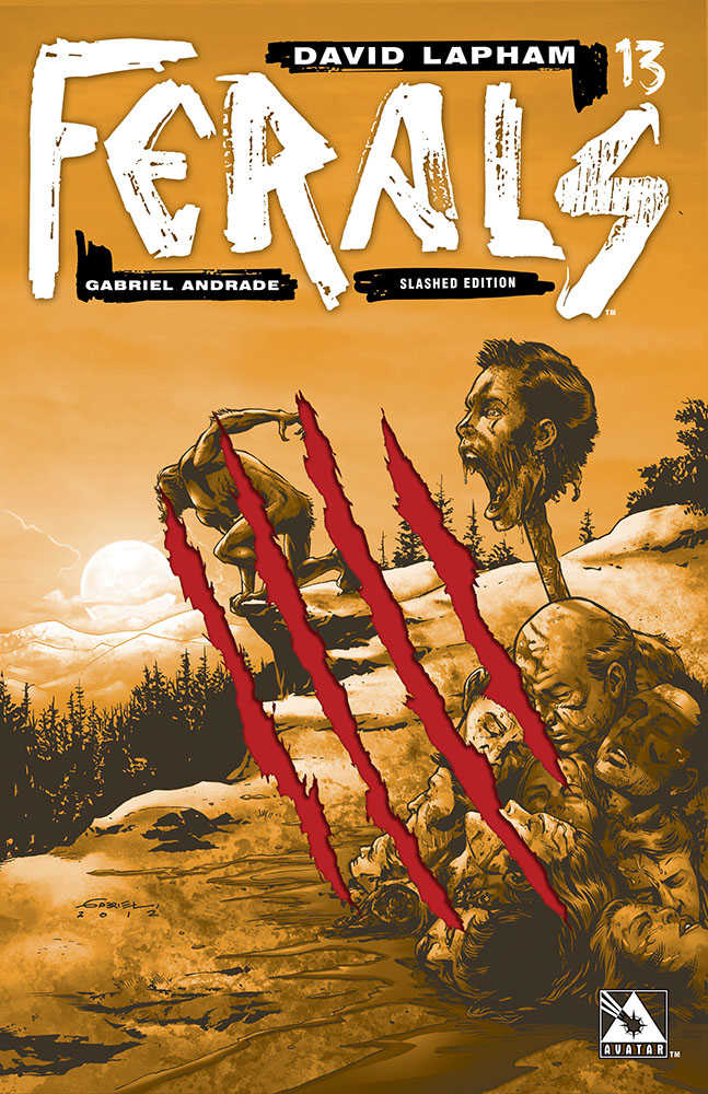 Ferals #13 Slashed Variant (Mature)