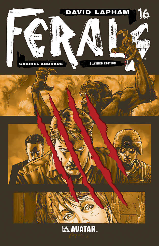 Ferals #16 Slashed Variant (Mature)
