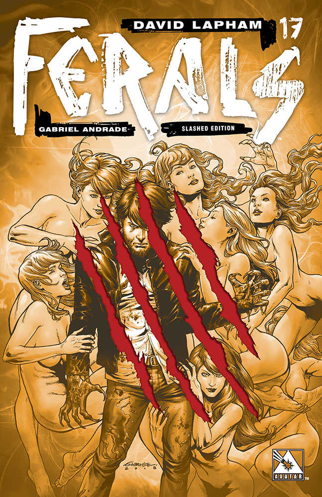 Ferals #17 Slashed Variant (Mature)